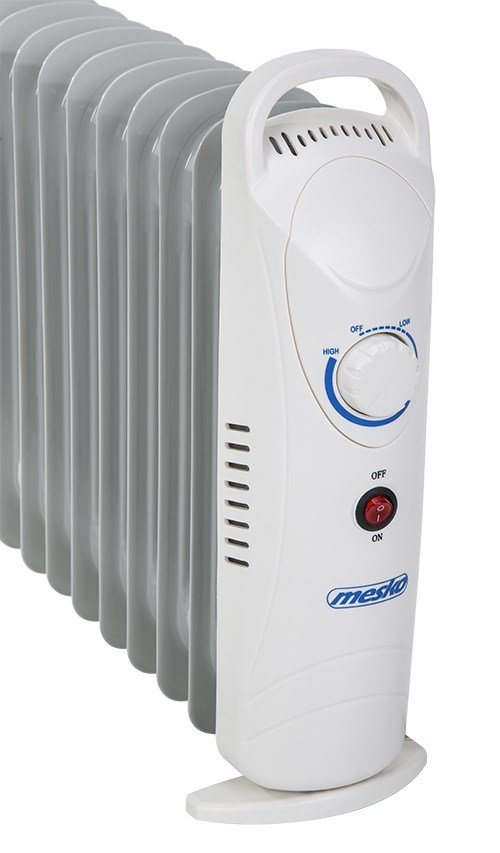Mesko Home MS7805 Indendrs Hvid 1000 W Olie elektrisk omrdevarmer #4