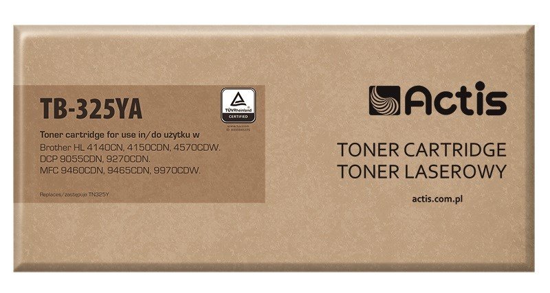 Actis TB-325YA (erstatning Brother TN-325Y; Supreme; 3500 sider; gul) #1