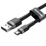 Baseus Cafule 2.4A 1m Micro USB-kabel (gr/sort) #3