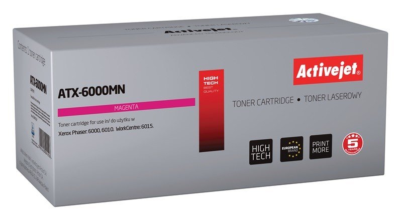 Activejet ATX-6000MN (erstatning Xerox 106R01632; Supreme; 1000 sider; rd) #1