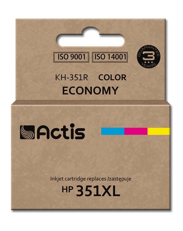 Actis KH-351R blk (erstatning HP 351XL CB338EE; Standard; 21 ml; farve) #1