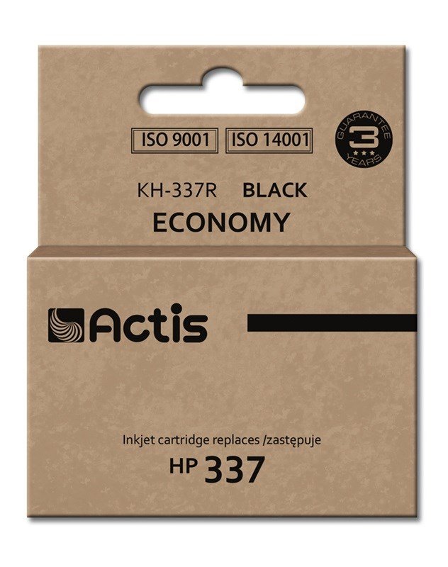Actis KH-337R Blk (erstatning HP 337 C9364A; Standard; 15 ml; sort) #1