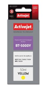 Activejet AB-5000Y blk (erstatning Brother BT-5000Y; Supreme; 50 ml; gul) #1