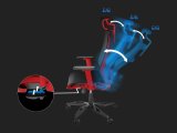 GENESIS Astat 700 PC gamingstol Trdsde Sort, Rd #18