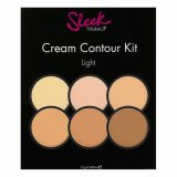 Palette Sleek Cream Contour Kit Lysreflekterende Makeup Light #2