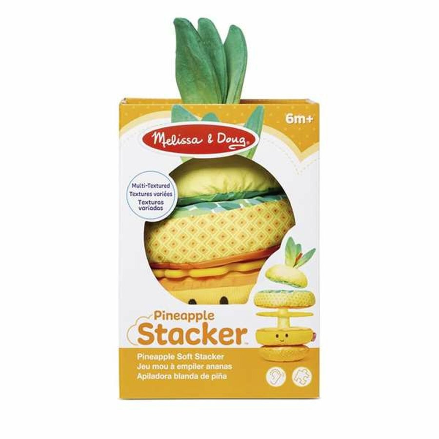 Stabelklodser Melissa & Doug Ananas Legetj 5 Dele #1