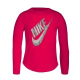 Lang�rmet T-shirt til B�rn Nike C489S-A4Y Pink #1