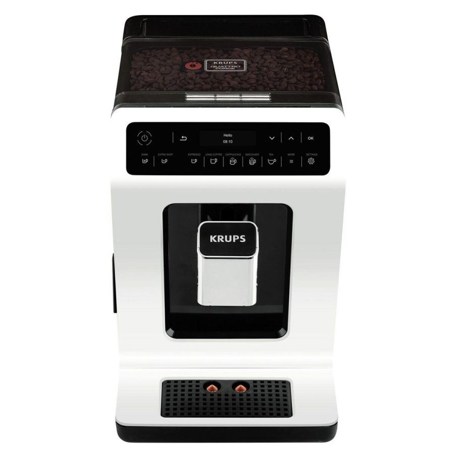 Superautomatisk kaffemaskine Krups EA891110 Hvid Sort 1450 W 2,5 L 250 g #1