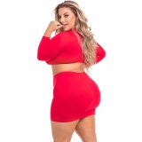 Undert�j S�t Pink Lipstick R�d (3XL/4XL) #4