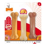 Hund Bidering Nylabone Extreme Chew Value Pack Bacon Jordnddesmr Strrelse S Kylling Nylon (3 pcs) #1