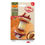 Hund Bidering Nylabone Rawhide Knude Strrelse M Nylon Oksekd #1