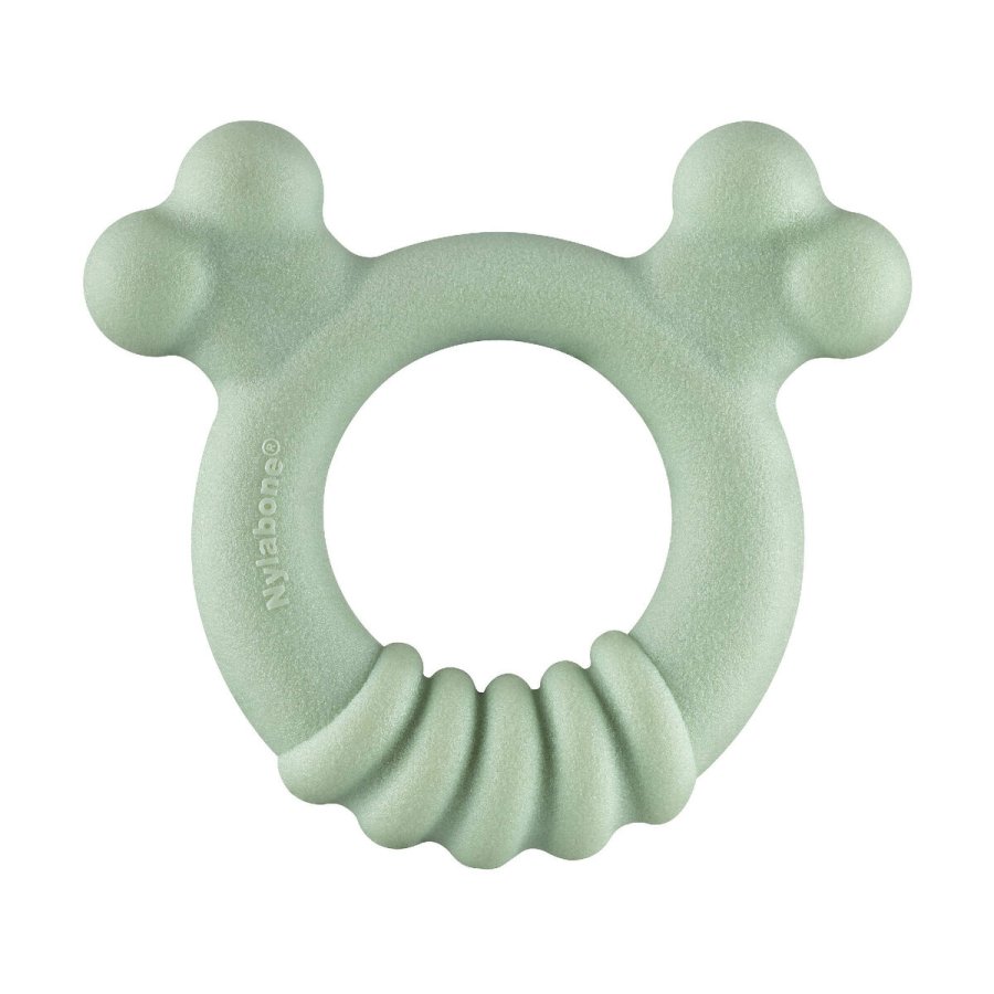 Hund Bidering Nylabone SENSORY TACTILE RING Grn Jordnddesmr Kylling S #2