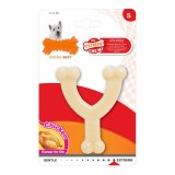 Hund Bidering Nylabone Extreme Chew Wishbone Strrelse S Kylling Nylon #1