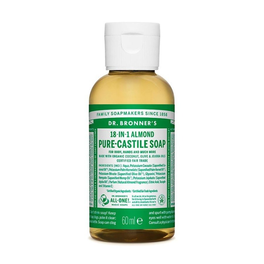 Flydende sbe Dr Bronner's 60 ml Mandler #1