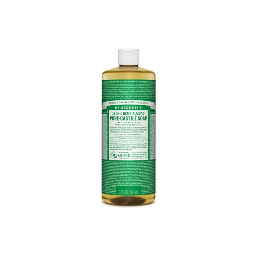 Flydende sbe Dr Bronner's 945 ml Mandler #1