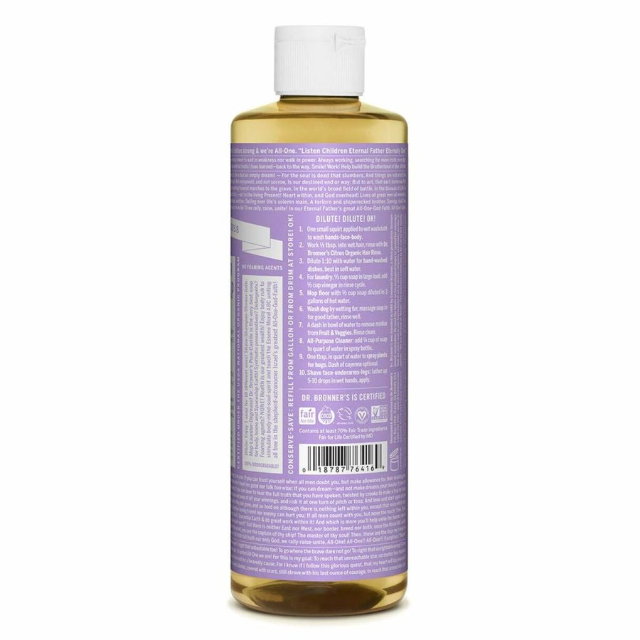 Flydende sbe Dr Bronner's 475 ml Lavendel #2