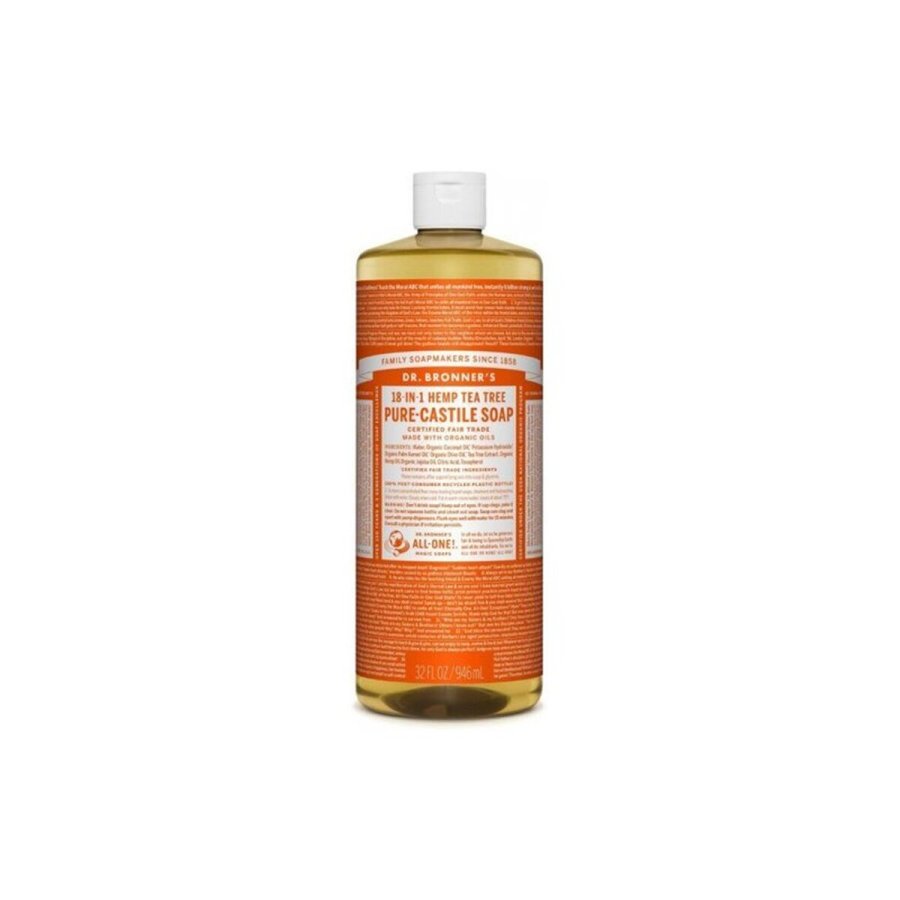 Flydende sbe Dr Bronner's Hemp Tea Tree 945 ml #1
