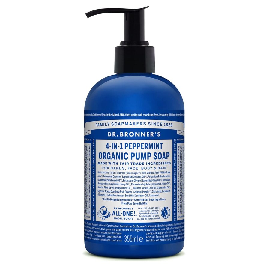 Hndsbe Dr Bronner's 4 in 1 Peppermint 355 ml #1