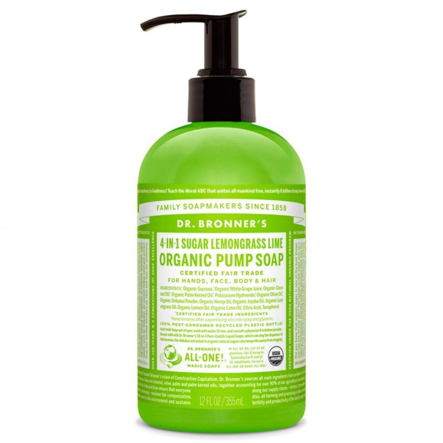 Hndsbe Dr Bronner's 4 in 1 Lemongrass Lime 355 ml #1