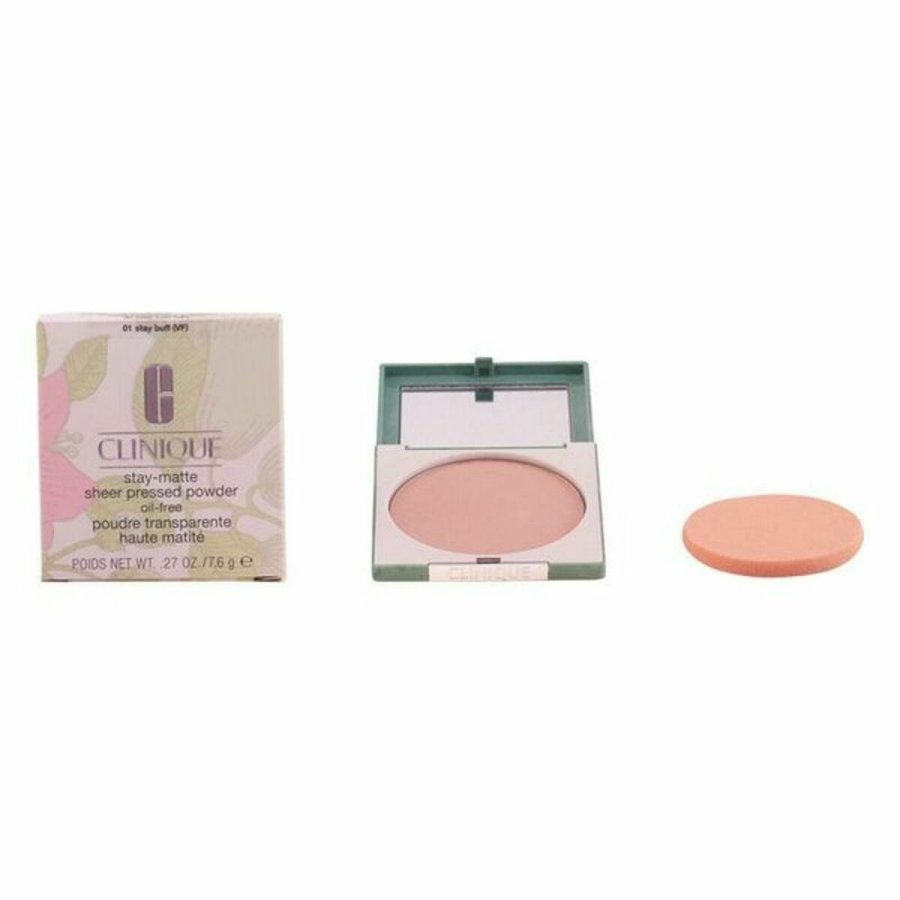 Kompakte pulvere Clinique Stay Beige Stay-Matte Sheer Pressed Powder 7,6 g Beige 3 #2