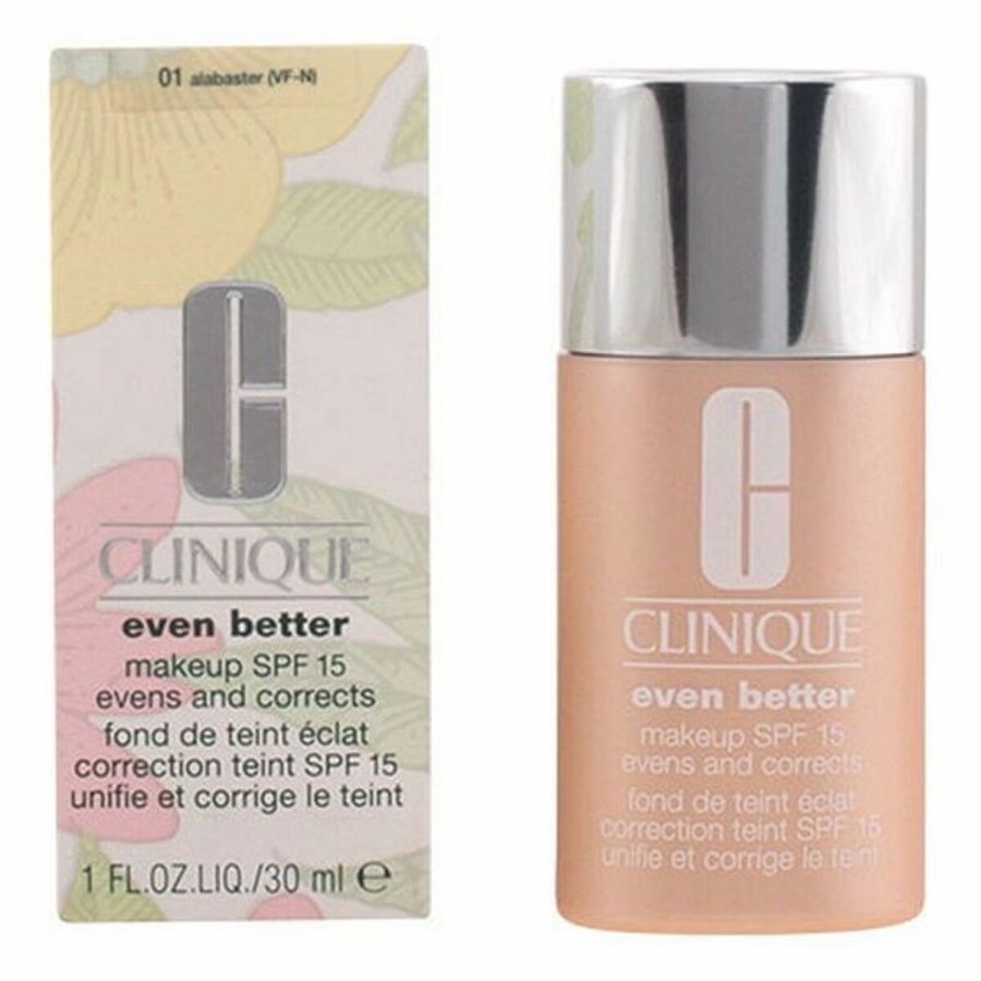Anti-plet makeup Even Better Clinique 01-Alabaster Spf 15 (30 ml) #1
