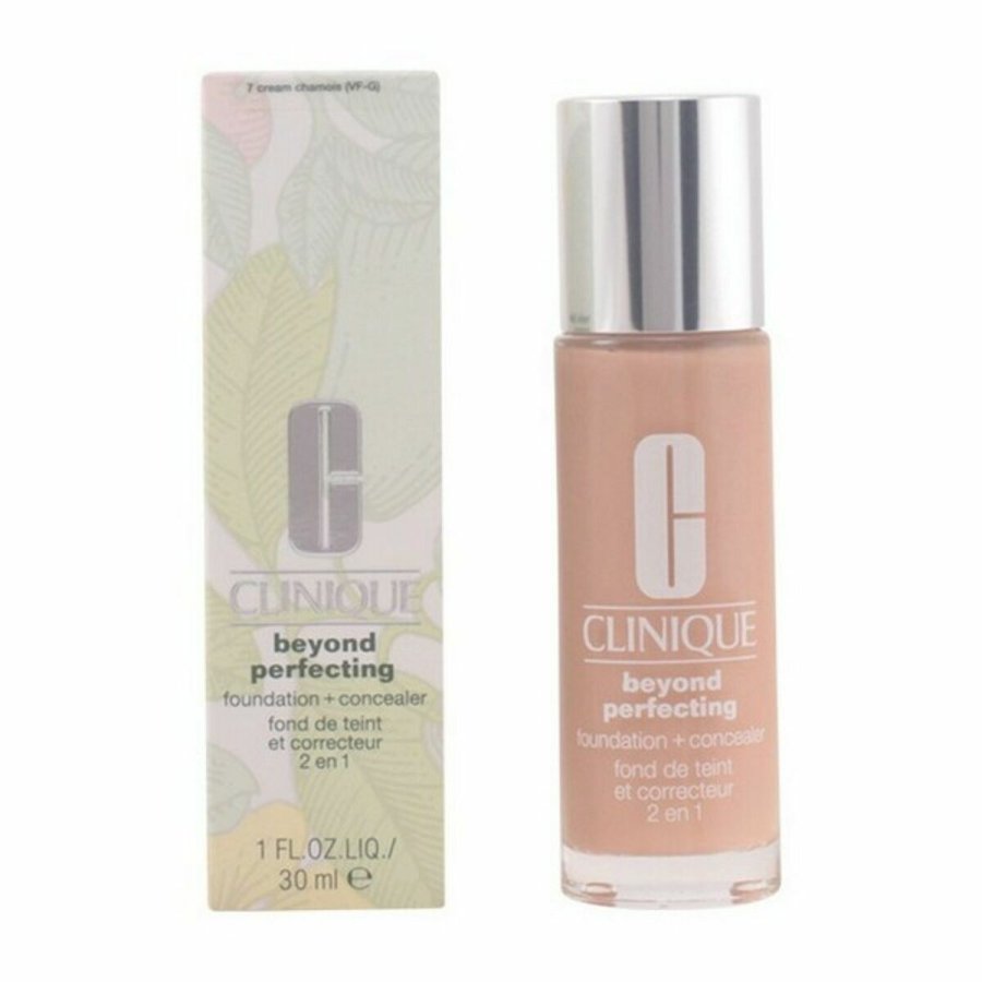 Flydende makeup foundation Clinique Beyond Perfecting Dkcreme til Ansigtet N 21 Cream caramel 30 ml #3