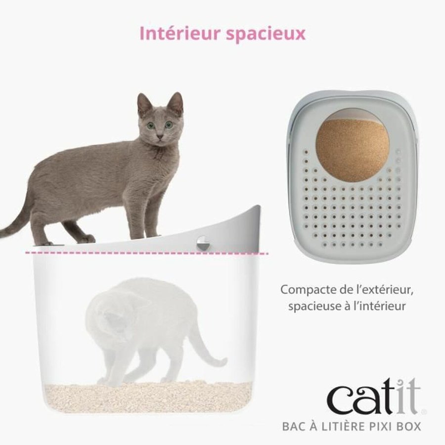 Kattebakke Catit Pixi Box 52 x 41 x 47,5 cm Plastik #4