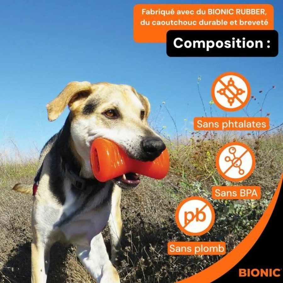 Legetj til hunde Bionic Urban stick Orange 12 cm M Ben #3