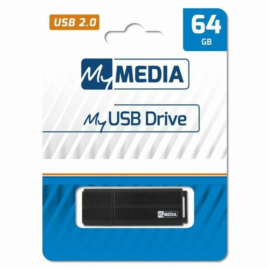 USB-stik MyMedia Sort 64 GB #1