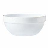 Salatskl Arcoroc 43319 Hvid Glas 6 Dele #1