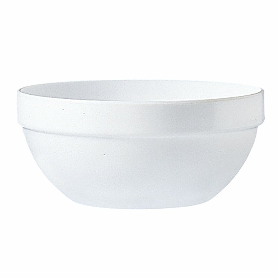 Salatskl Arcoroc 43319 Hvid Glas 6 Dele #1