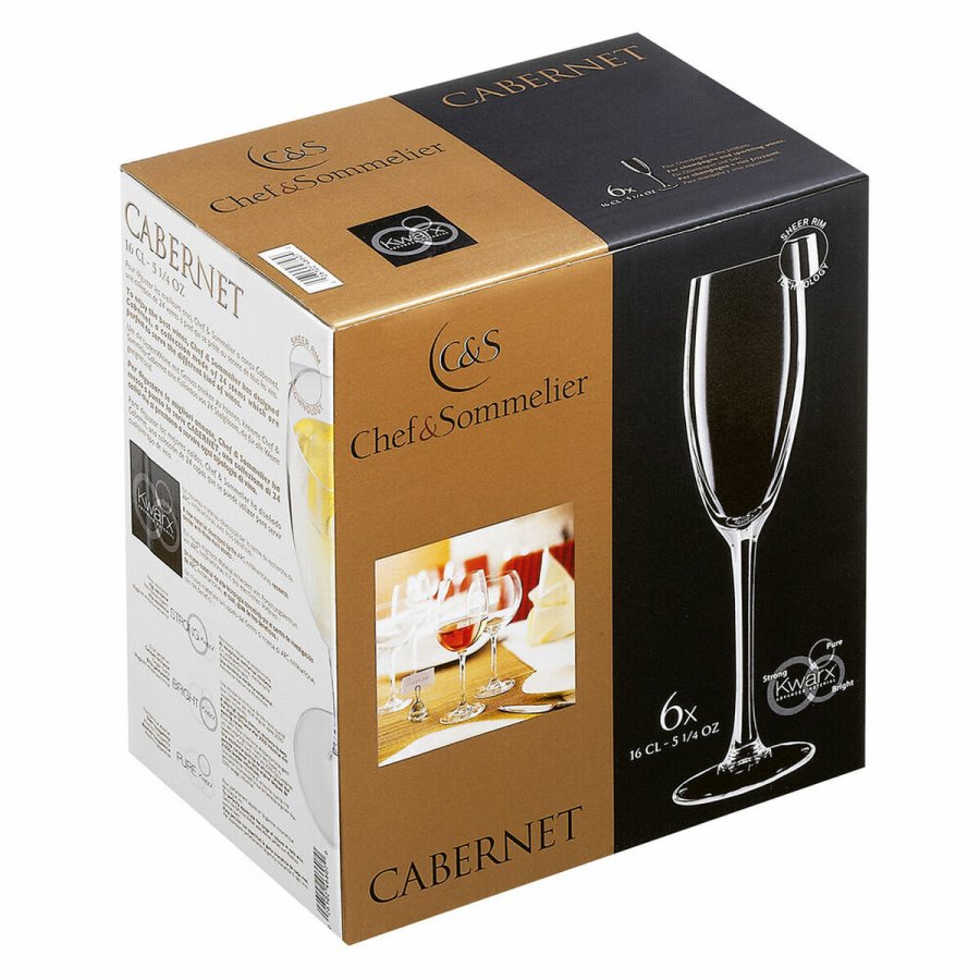 Champagneglas Chef&Sommelier Cabernet Gennemsigtig Glas 6 enheder (16 cl) #4
