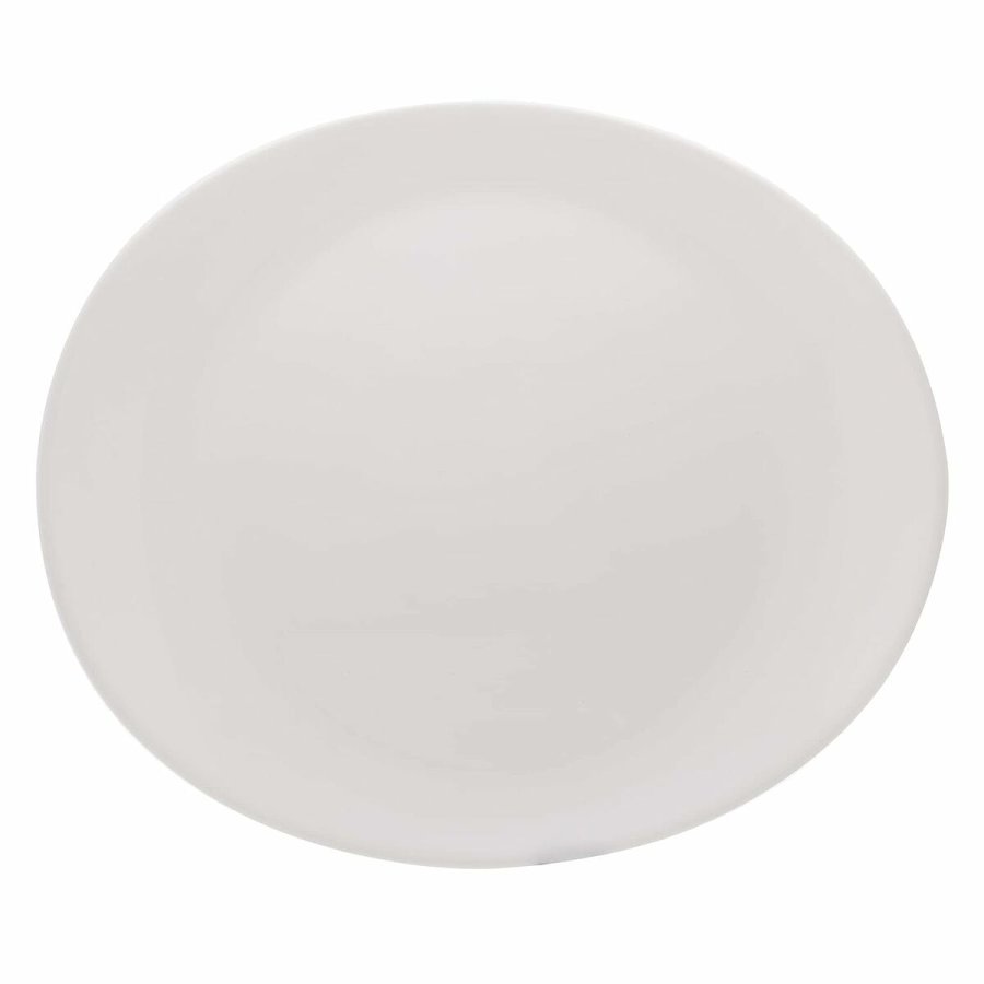 Flad Plade Arcoroc Restaurant 30 x 26 cm Hvid Glas (6 enheder) #1
