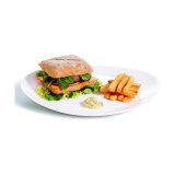 Flad Plade Arcoroc Restaurant 30 x 26 cm Hvid Glas (6 enheder) #7