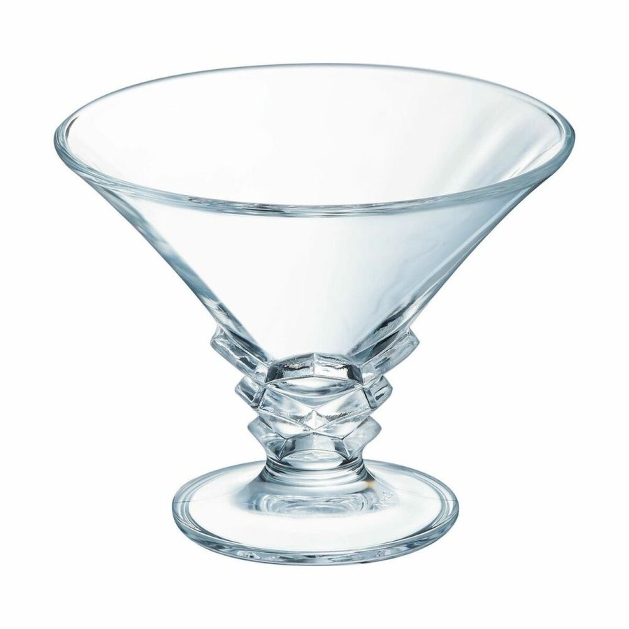 Is og Milshake Glas Arcoroc Palmier Gennemsigtig Glas 6 enheder (21 cl) #1