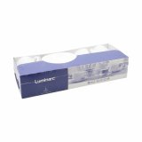 Set med kopper og underkopper Luminarc 04998 (12 pcs) Hvid Glas 220 ml (12 Dele) #1