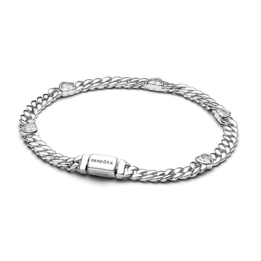 Armb�nd til kvinder Pandora 594226C01-20 21 cm S�lvfarvet #1