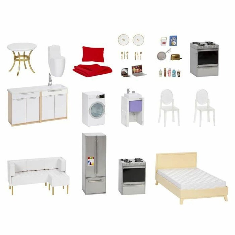 Dukkehus Rainbow High Townhouse #4