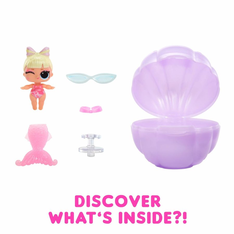 Babydukke med tilbehr Rainbow High LOL Surprise - Baby Mermaids #2