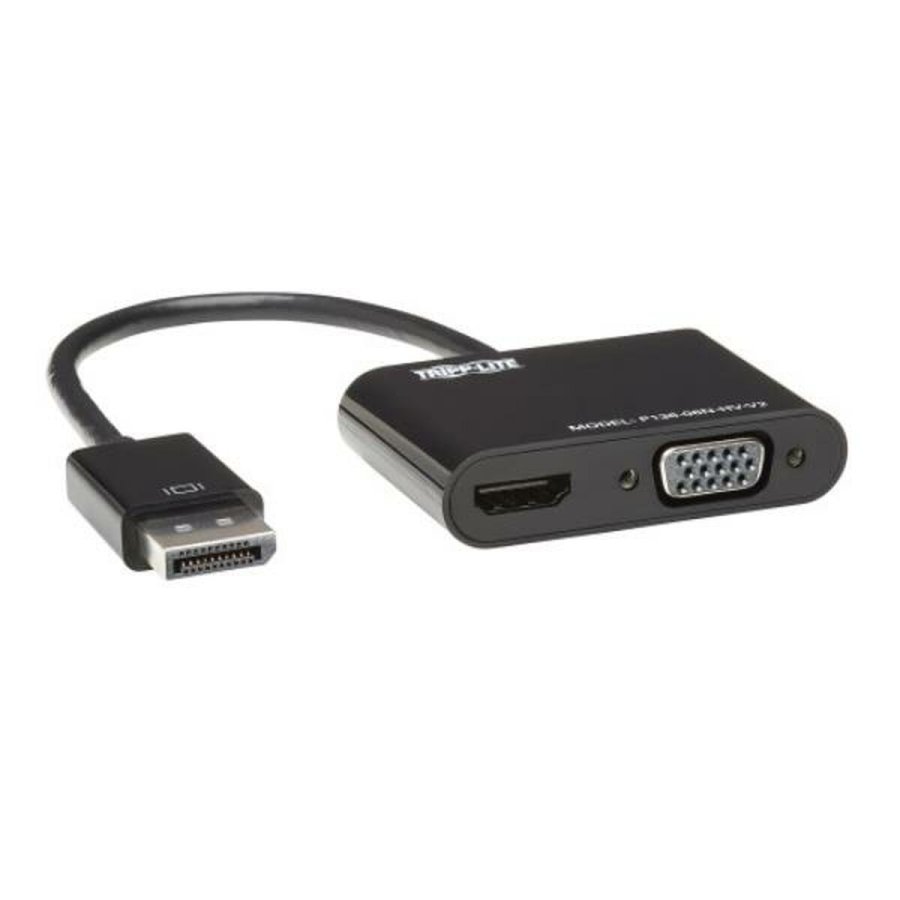 DisplayPort til VGA-adapter Eaton P136-06N-HV-V2 Sort 15 cm #1