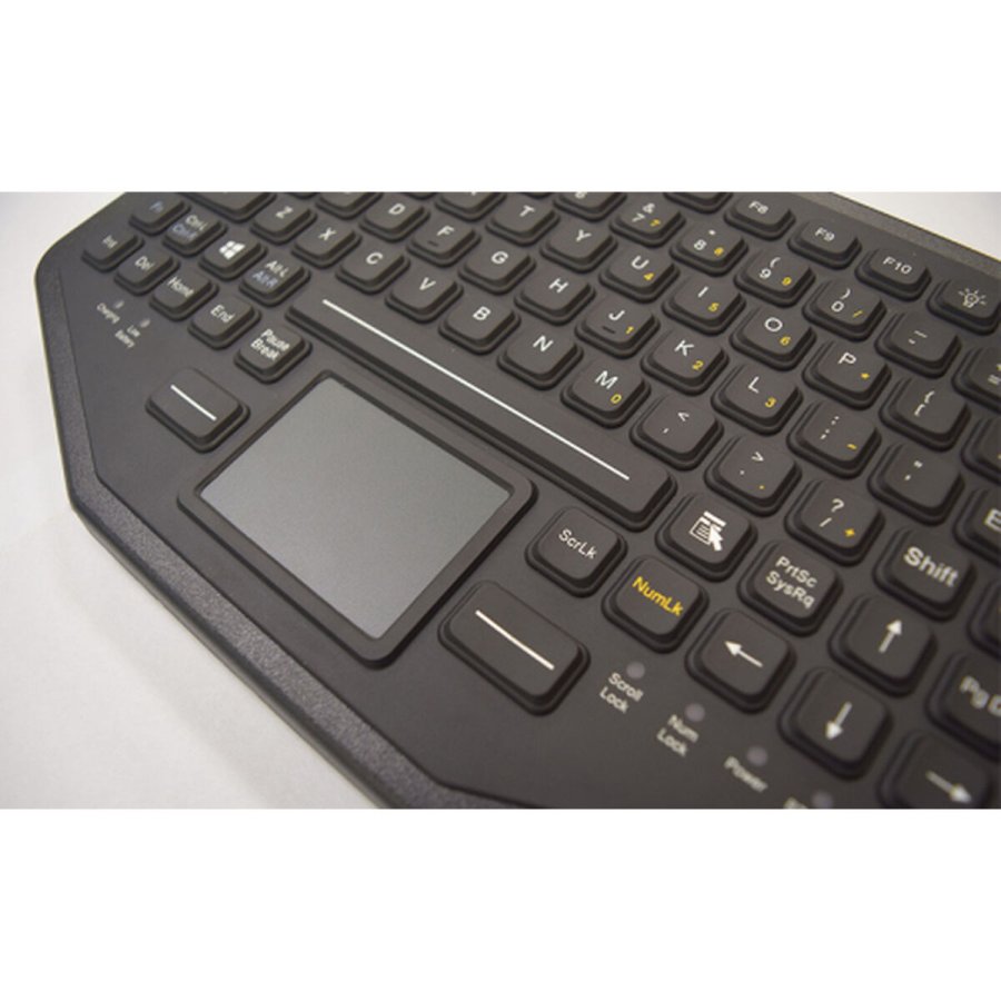 Tastatur Gamber Johnson 7300-0113 Sort Spansk qwerty #4
