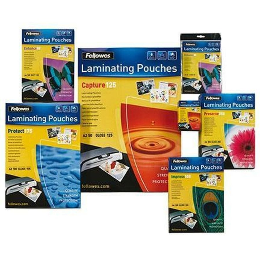 Lamineringsmaskine Fellowes 5397402 Gennemsigtig (10 enheder) (100 enheder) #1