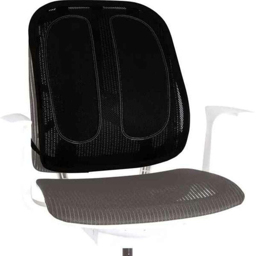 Rygln Fellowes 9191301 Ergonomisk Justerbar Sort Plastik #4