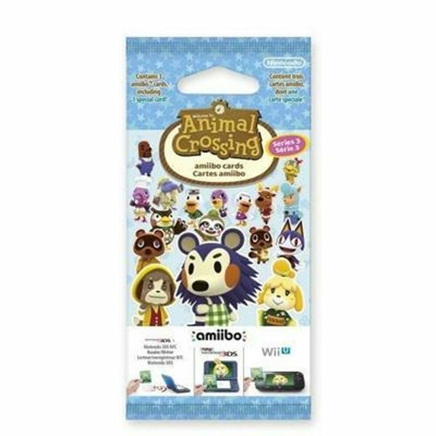 Interaktivt legetj Nintendo Animal Crossing amiibo Cards Triple Pack - Series 3 Pack 3 Dele #1