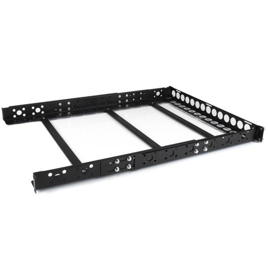 Vgmonteret rack kabinet Startech UNIRAILS1U #1