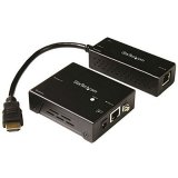 HDMI Adapter Startech ST121HDBTDK Sort #1