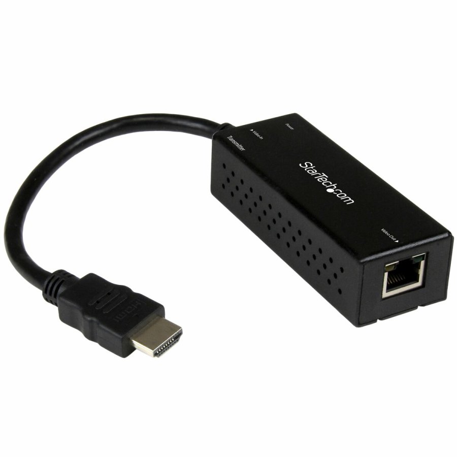 HDMI Adapter Startech ST121HDBTDK Sort #2