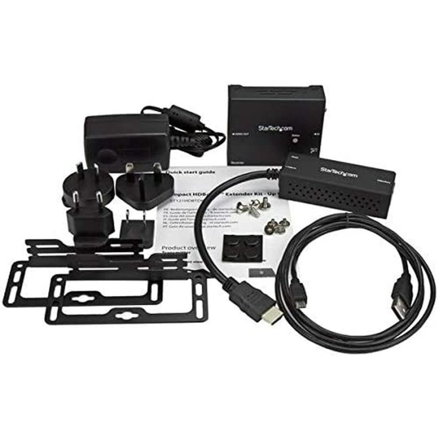 HDMI Adapter Startech ST121HDBTDK Sort #5
