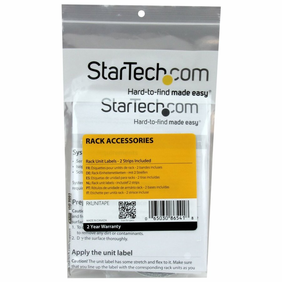 Vgmonteret rack kabinet Startech RKUNITAPE #2