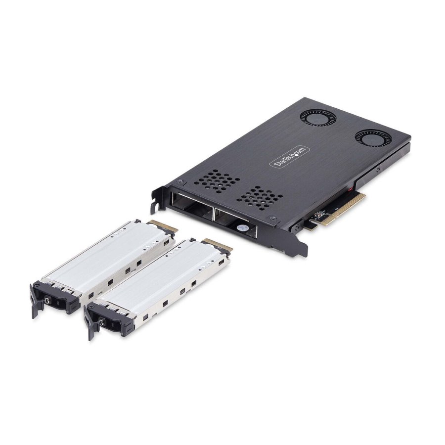 Hard Drive-adapter Startech 2M2-REMOVABLE-PCIE Sort #2
